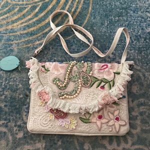 Antica Santoria light mint green handbag NWT